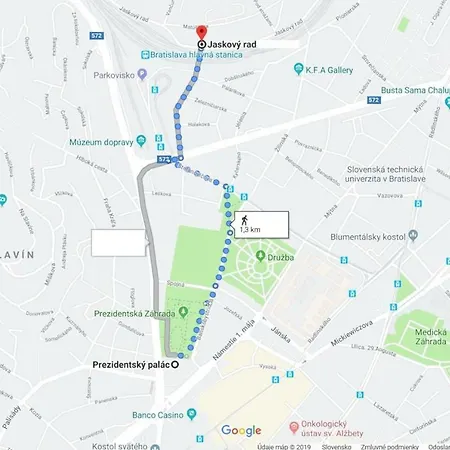 Appartamento Studio Jaskovy Rad, Near Train Station And Center Bratislava